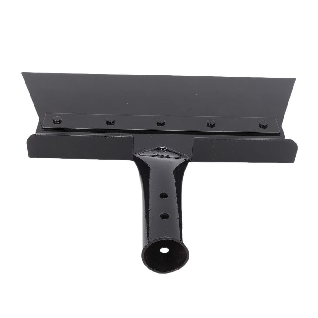 28CM Flat Shovel Head Multifunctional Heavy Duty Steel Scraper Shovel Tool for Garden Cleaning Weeding Snow Removal