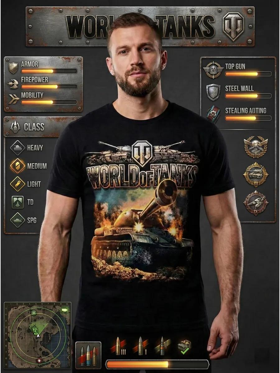 Oversized y2k T-shirt with russian swag print 4XL