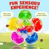 Color Sorting Sensory Toy for Autism, Toddler Roadtrip Essential, Color Matching Fidget, Montessori Calm Down Preschool Learning
