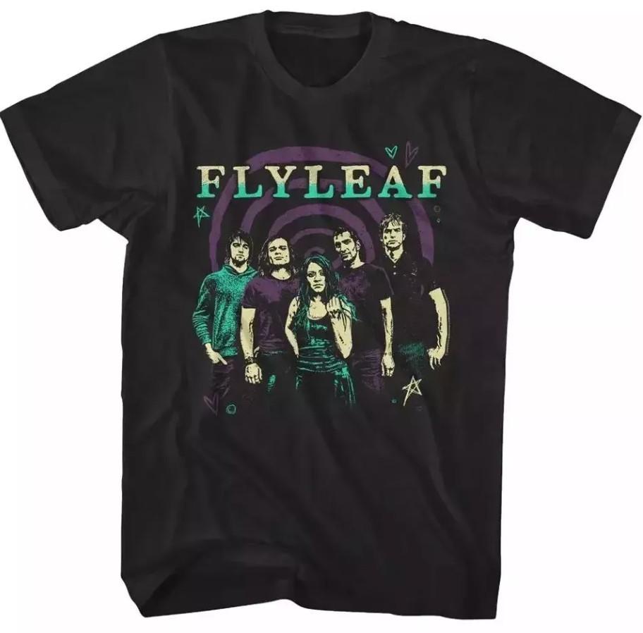 Flyleaf Flame Band Member T-shirt size S-5XL XXXXL