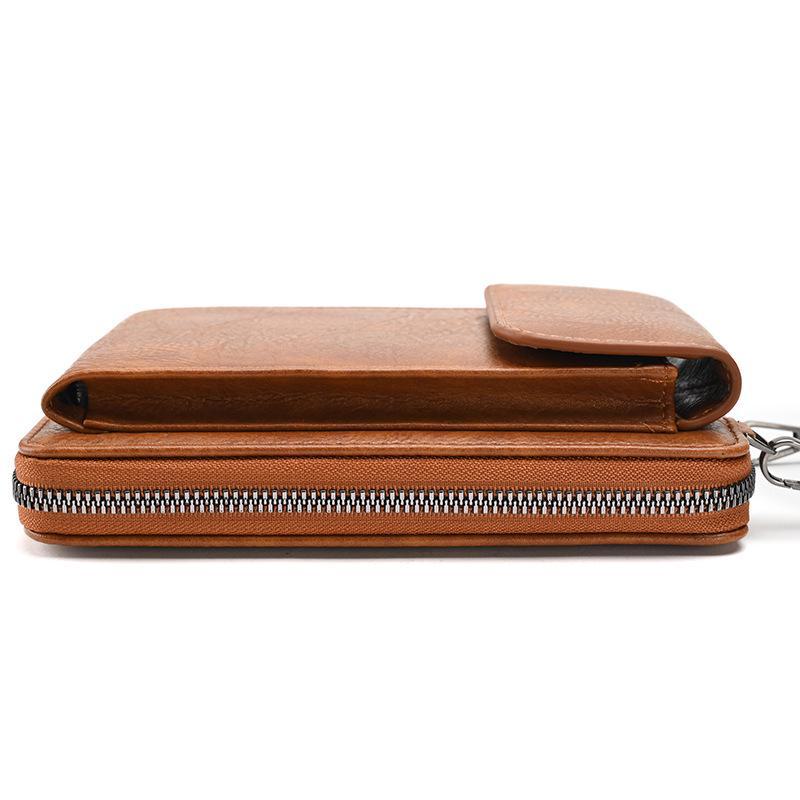2026 Spring Women's Korean-Style Multi-Function Wallet Shoulder Messenger Bag