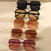 Women's Large Fashion Gradient Sunglasses