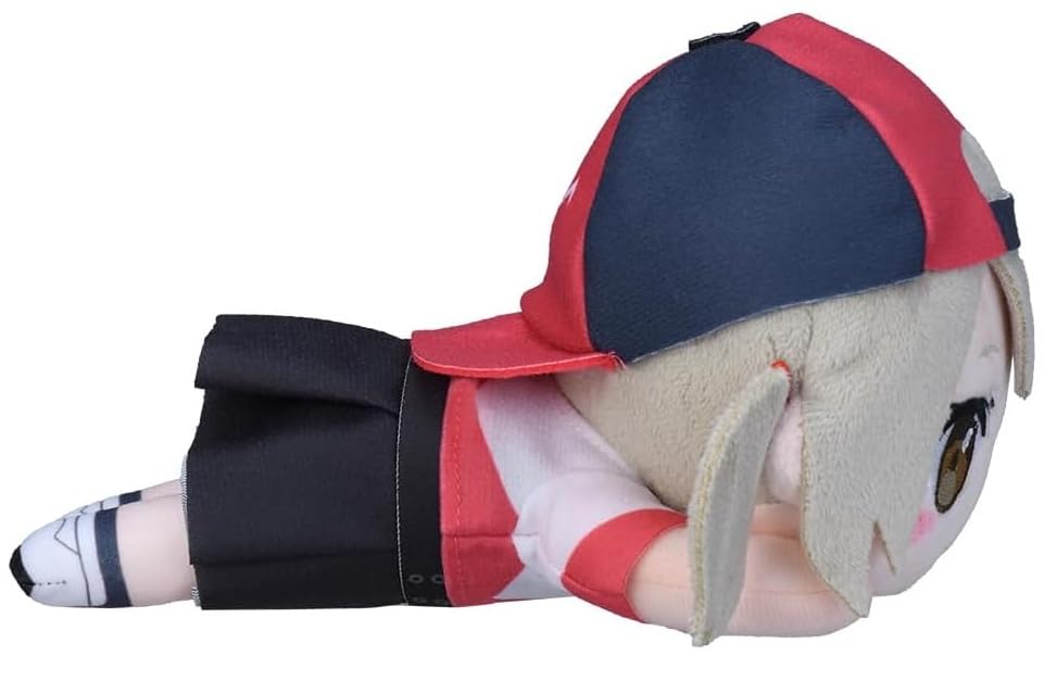 Kohane Azusazawa Lying Down Plush Movie Broken World and Miku Who Vivid BAD SQUAD Official Merchandise Toy, Version Can't Sing,