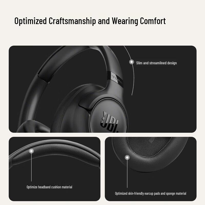 JBL TUNE 730BT Over-Ear Wireless Headphones