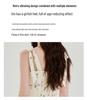 Women's Summer Pink Mori Style Sleeveless Long Camisole Dress - Fairy Beach Vacation