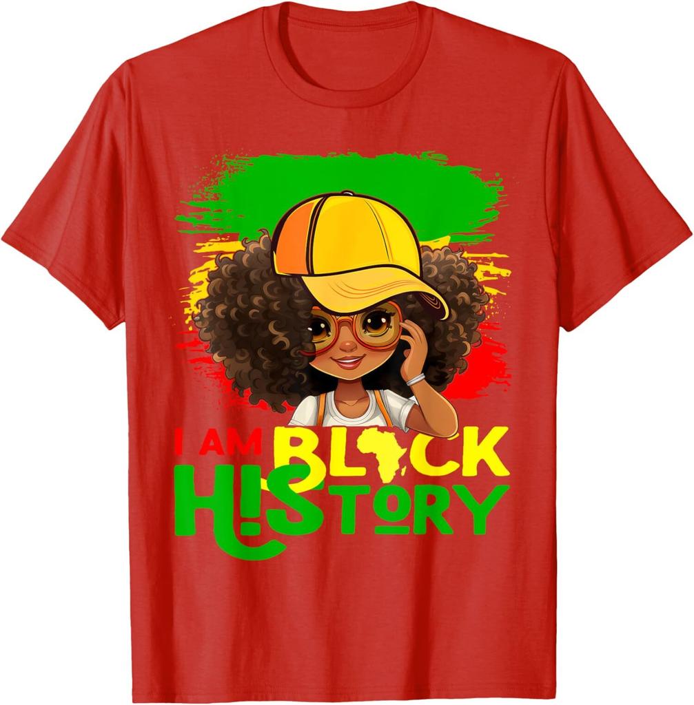 I Am Black History History Month Cute Pride Family Unisex T-Shirt