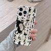 Black and White Butterfly Phone Case For IPhone 17 Air 16 15 14 13 12 11 Pro Max Cover Case For IPhone 16 15 14 Plus Case Funda