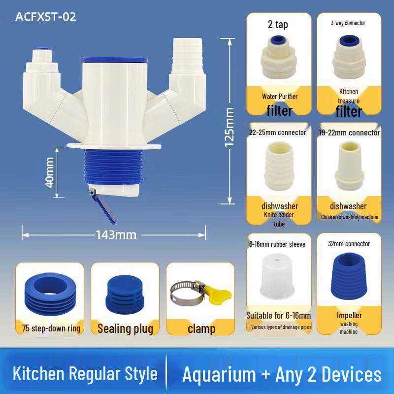 Kitchen Sink Drain Pipe Connector