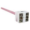 Sensore di Temperatura Termocoppia Tipo S WRP-100 Termocoppia Platino Rodio 150mm 225mm Sonda di Temperatura 0-1300℃(150 millimetri (filo da 0,2 mm))