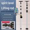 Infrared Spirit Level & Telescopic Ceiling Support Rod with Fine-Tuning Gimbal