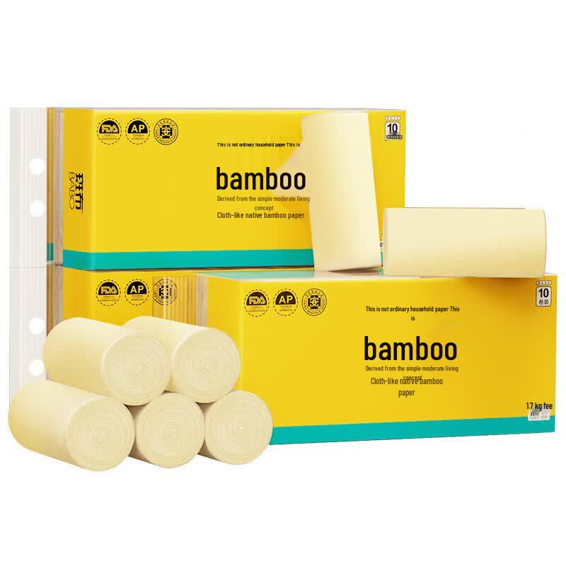 Banbu Natural Bamboo 3-Ply Toilet Tissue
