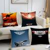 Top Gun Maverick Moive Pillow Case Square Pillow Bedroom Sofa Leisure Comfort Cushion Car Living Room Home Decoration