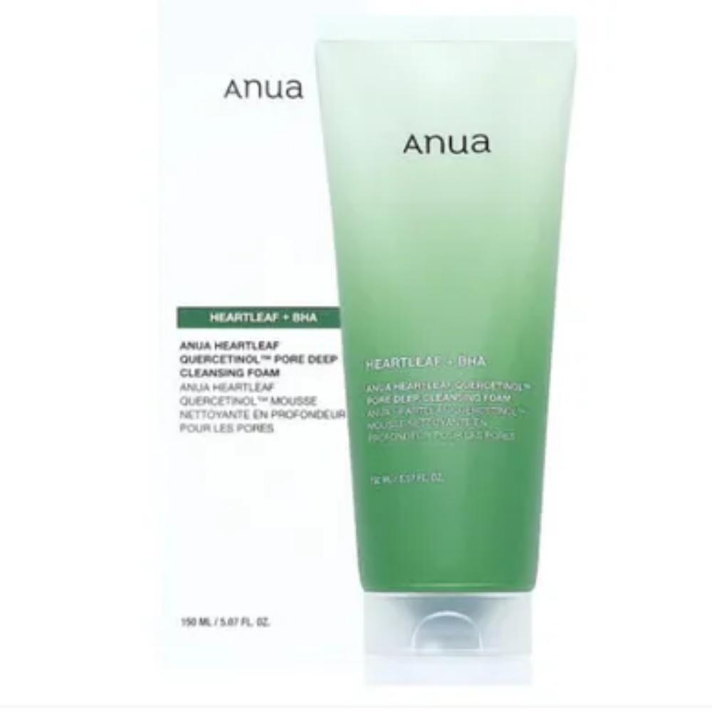 Anua Heartleaf Quercetinol Pore Deep Cleansing Foam 150ml /  K-Beauty KOREA COSMETIC