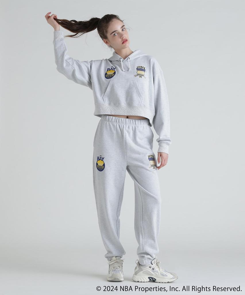 AVIREX NBA Sweat F Pants, Women's, 060, Yellow, 783-5110604