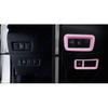 Pink Style Headlight Adjustment Decorative Cover For Toyota CHR C-HR 2018-