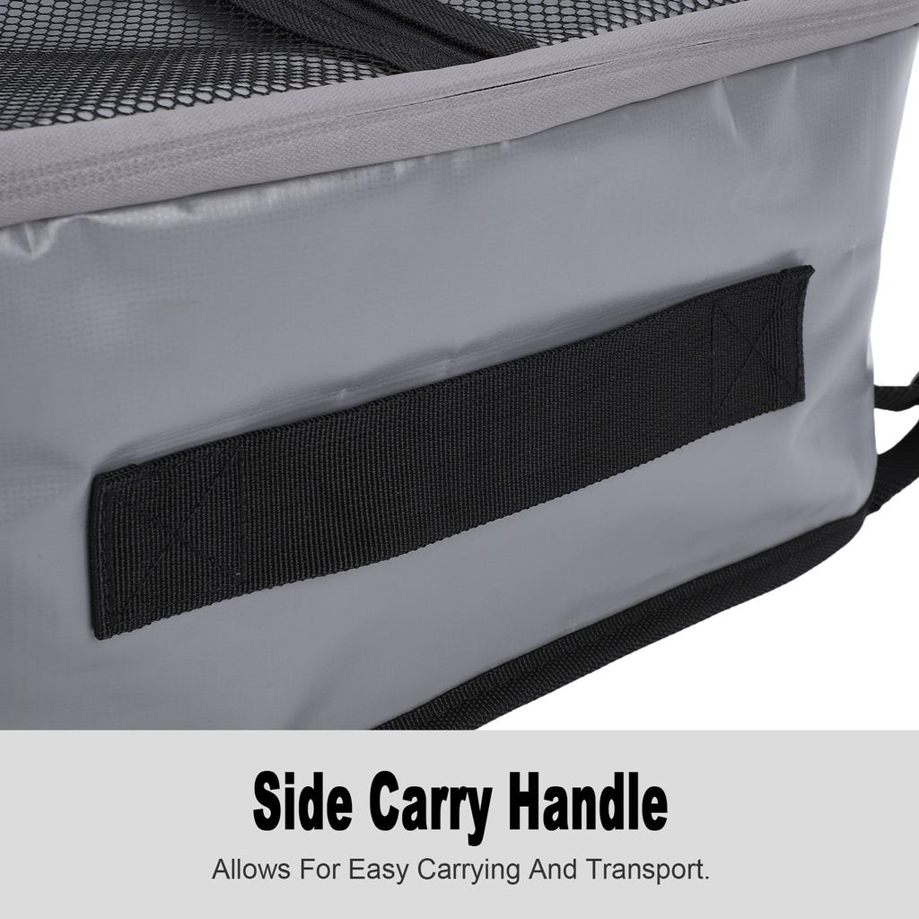 Borsa termica da 20L Borsa da deck isolata per Stand Up Paddle con 4 fibbie metalliche Design a prova di perdite Tasca in rete Accessori per kayak