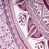 Bless International Beautiful Indian Bohemian Psychedelic Hippie Ombre Window Curtain Panels for Bedroom, Living, Balcony (Pink Red Ombre Flower)
