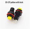 Round Red/Green Button Switch with Locking, Non-Locking & Self-Reset, 10mm Hole (DS-211/213)