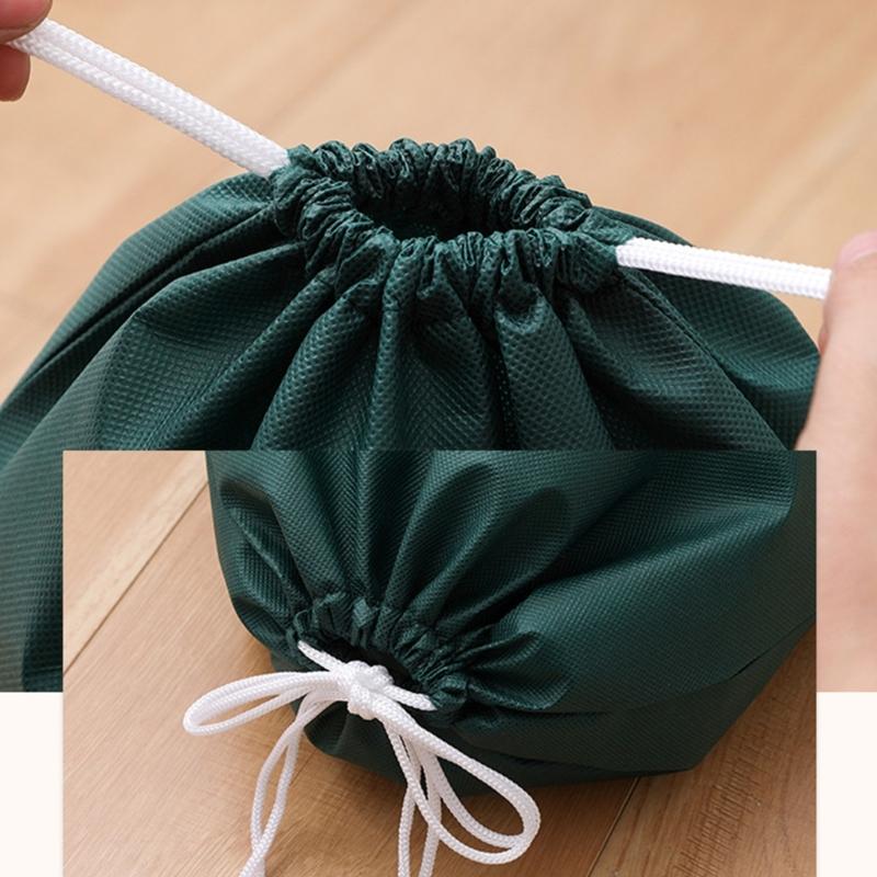 Travel Shoe Bag Shoes Storage Bags With Drawstring Closure Lightweighted and Durable for Travel