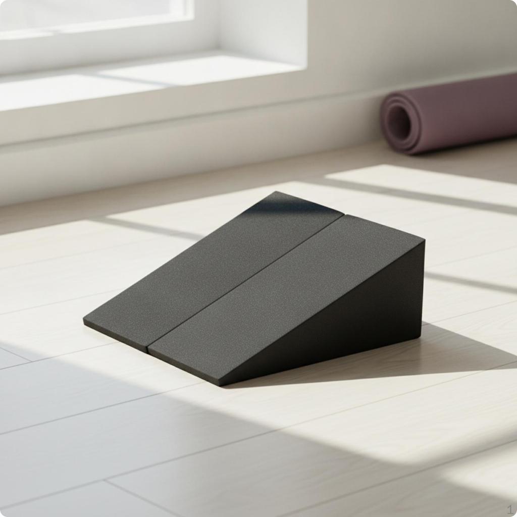Flexibilitätsübung Schrägkeil Kniebeugeblock Stützender Schaumstoff Schrägbrett für Yogis,
