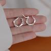 Möbius Ring Earrings for Women New High-end Earrings Niche Design Earrings