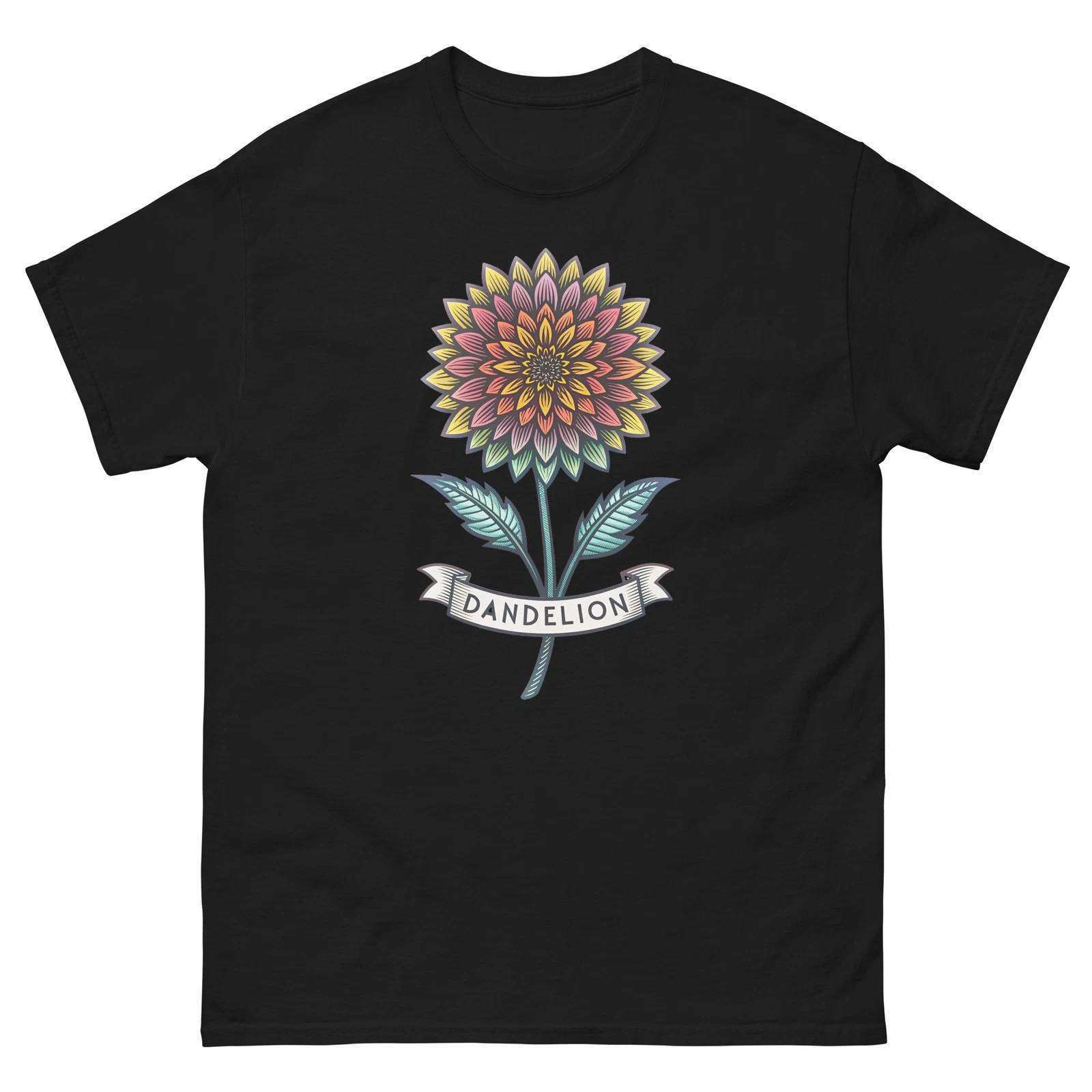 Dandelion Plant Horticulture Landscaping Gardening T-Shirt 4XL