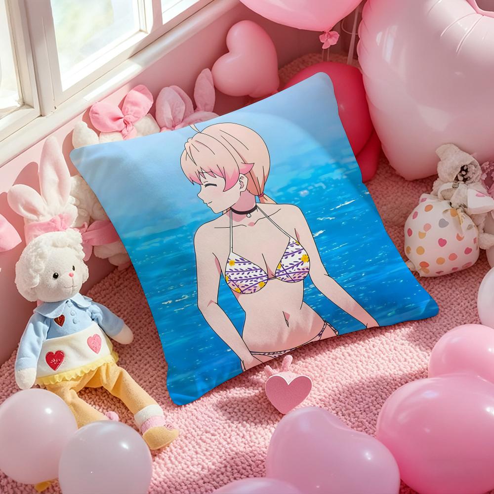 

WITCH WATCH Cushion Cover Pattern Printed Pillowcase for Living Room Sofa Cushion Cover & Bedroom Decor 12x12Inch