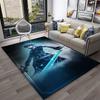 Sword Art Online SAO Novel Cartoon Carpet Rug for Home Living Room Bedroom Sofa Doormat Decor,kids Area Rug Non-slip Floor Mat
