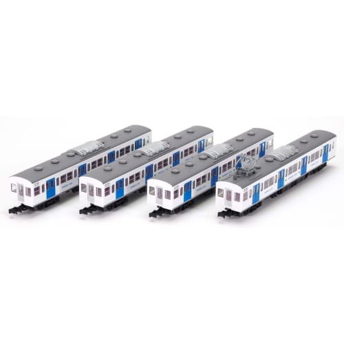 Tomytec Railway Collection, JR 103 Series Senseki Line Renewal Car, New Paint, 4-Car Set, Diorama Supplies, 336754