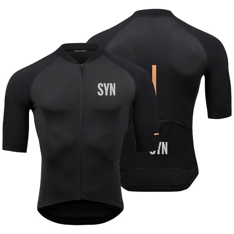 

SYN Cycling Jersey Set for Men, Breathable, Racing, Sport, MTB, Bike, Clothing Suit, Summer S