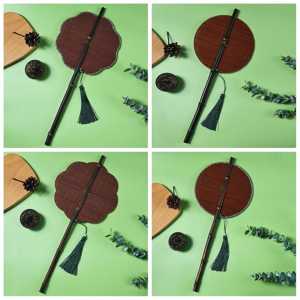 

Украшение дома Hanfu Group Fan Классический складной веер Высококачественный подвесной поясной веер B