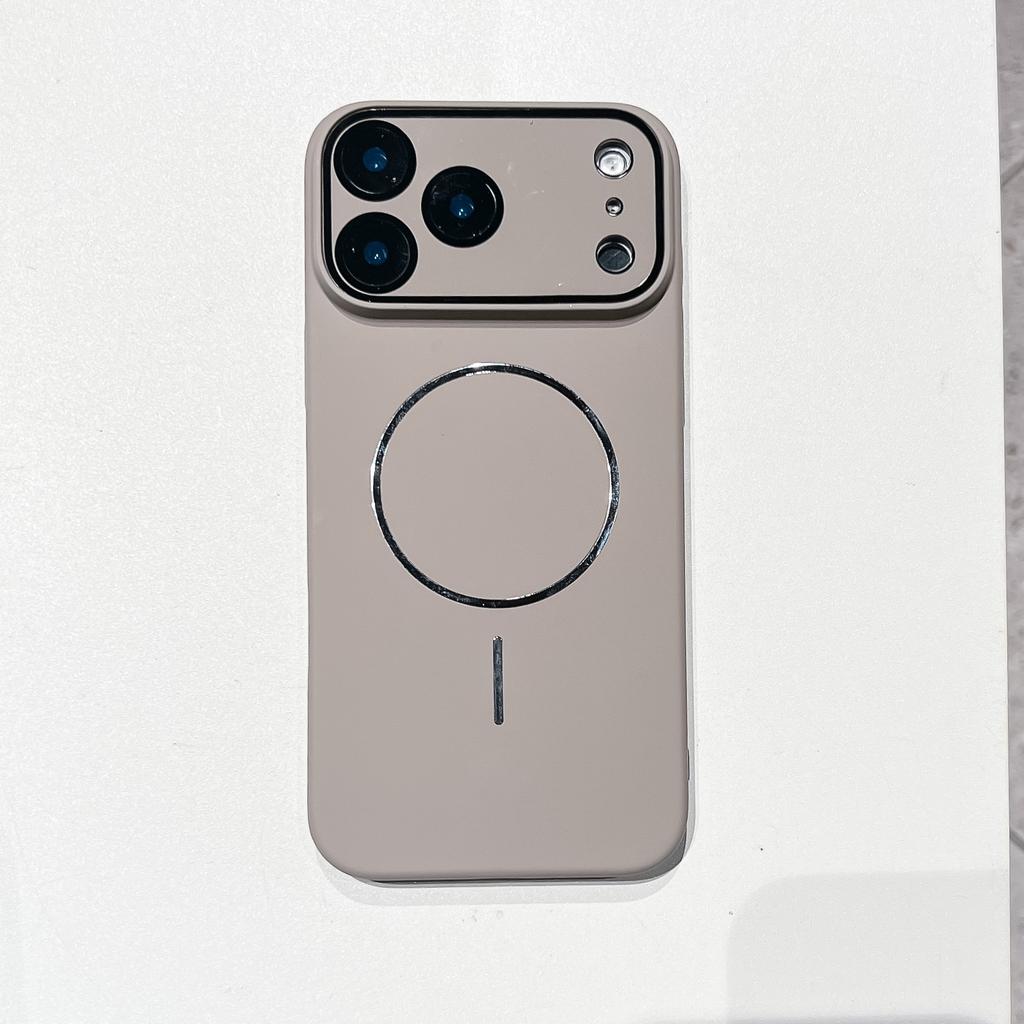 Suitable for IPhone17 Promax Dopamine Phone Case  Thin Ring Magnetic Apple 17 All Inclusive Lens PC Protective Case