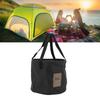 20L Portable Camping Bucket PVC Folding Water Bucket High Capacity Collapsible Container for Outdoor Activities