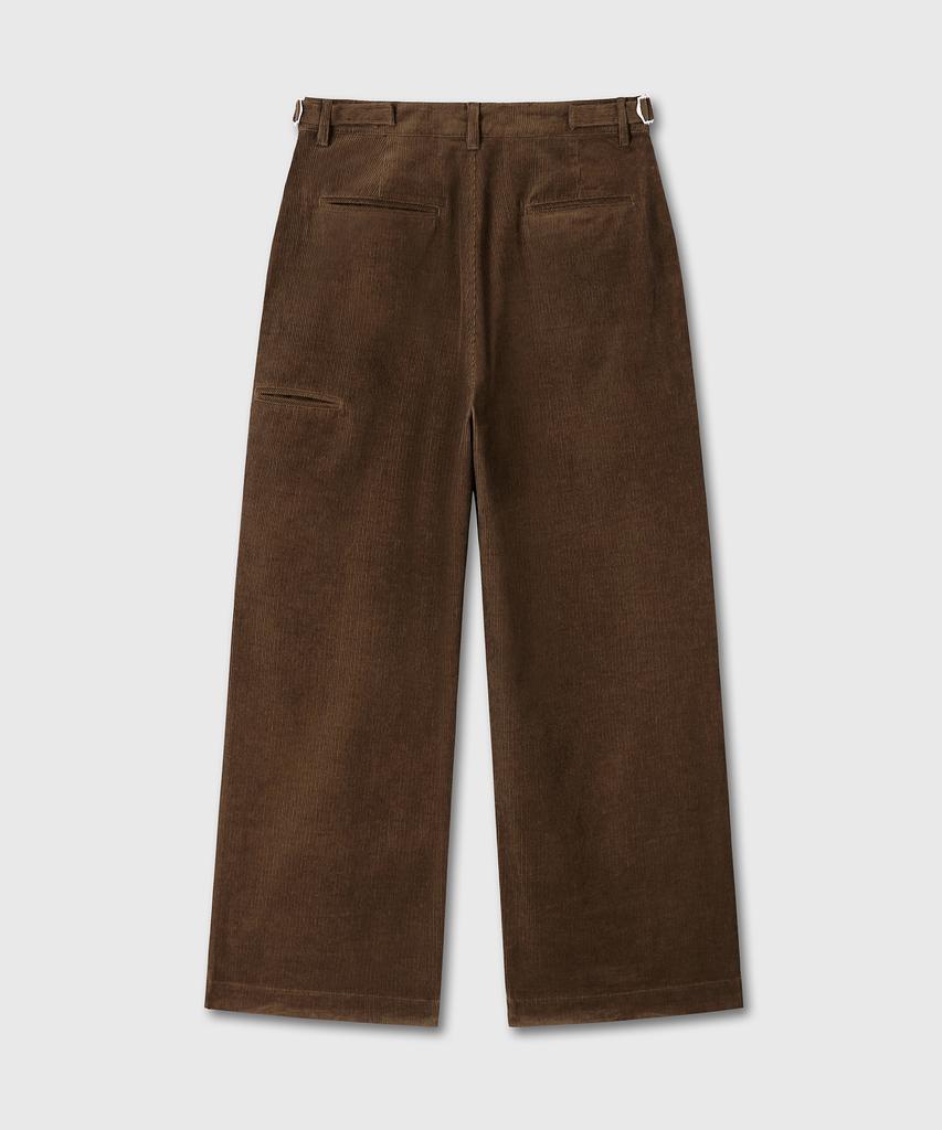 Daibeuin Uniform Corduroy Chino Pants (Brown)