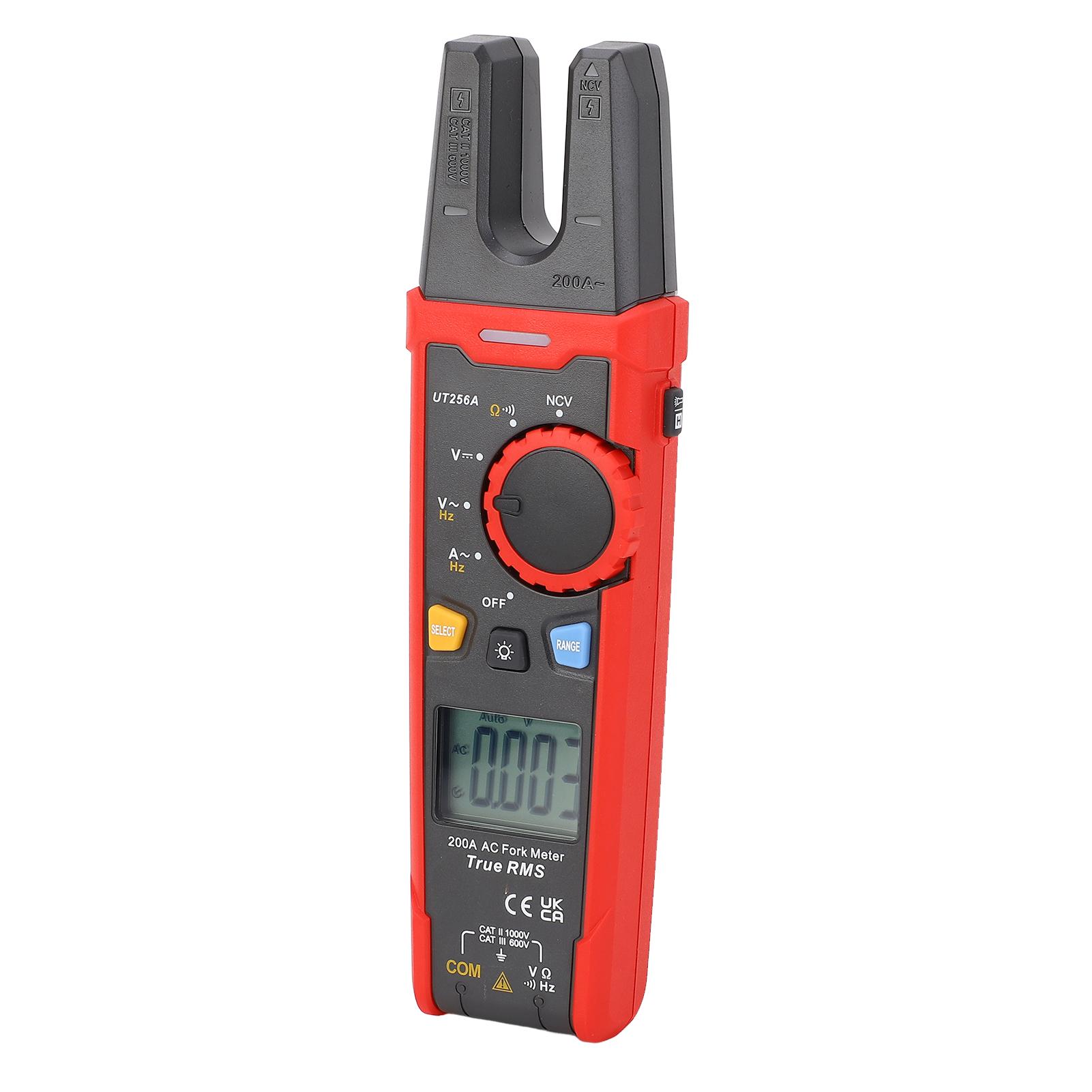 

Digital Clamp Meter High Accuracy Portable Voltage Current Tester for Electricians Firefighters Network Technicians