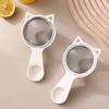 Strainer Spoon Fine Mesh Sifter with Long Handle Sieve Tool Handheld Kitchen Tool for Flour Powdered Sugar Cocoa Powder