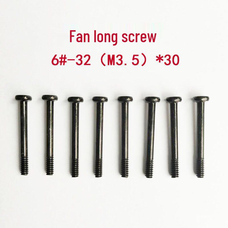 DIY Desktop Case Fan Long Self-Tapping Screw for 25mm Thick Fans