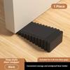Rubber Wedge Door Stop Safety Silicone Door Stop Block Wedge Stop Door Stopper Front Anti-collision Can Move Rubber Doorstop