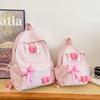 Cute Bowknot Plaid Backpack for Women Girls Large Capacity School Bag Casual Travel Daypack College Student Bookbag