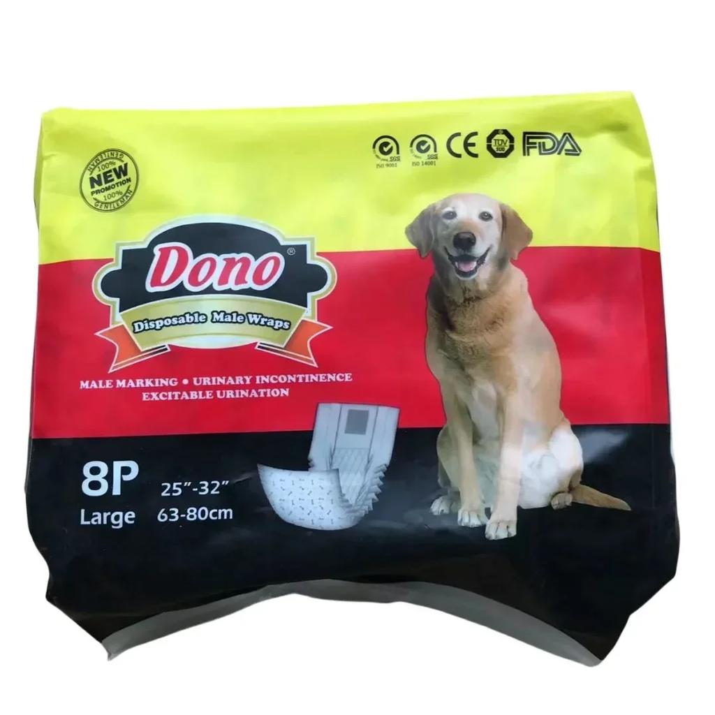 Xiaomi Waterproof Pet Diaper Male Dog Diapers Anti-side Leakage Sanitary Pants Period Shorts Puppy Diapers Dry Breathable Pet Diapers