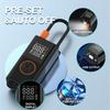 Portable Air Compressor Bikes Vehicles Motorcycle Tire Inflator Pump Digital Display Pressure Gauge Detect with LED Lamp