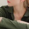 J.Lauren Gold Four-Leaf Clover Necklace N01010
