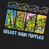 Teenage Mutant Ninja Turtles Unisex Adult Select Your Turtles T-Shirt