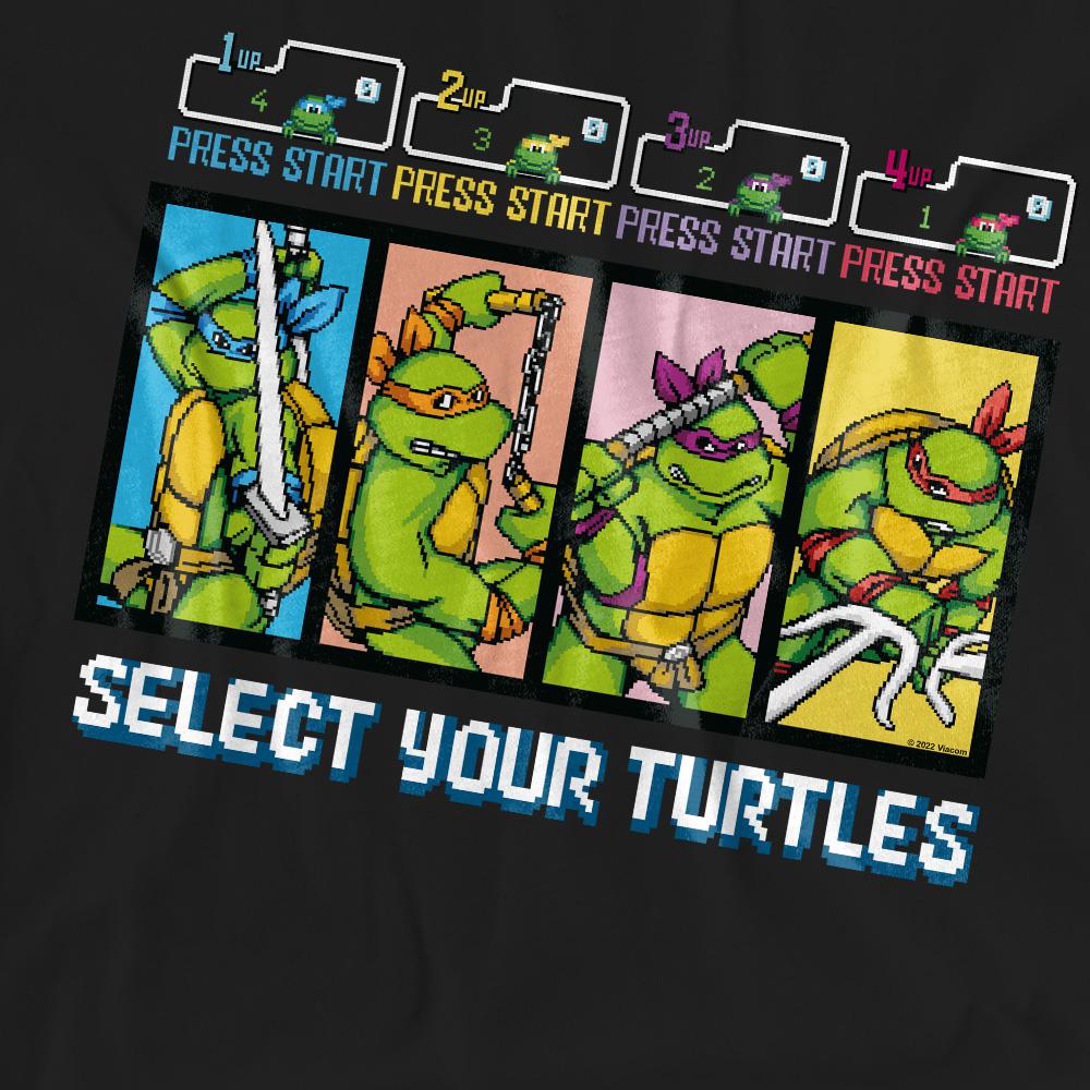 Teenage Mutant Ninja Turtles Unisex Adult Select Your Turtles T-Shirt