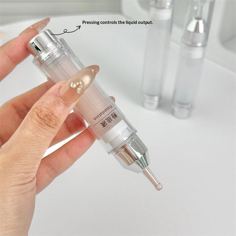 Leakproof Empty Airless Pump Bottle 1Pcs 5/10/15ml Portable Dispenser for DIY Eye Cream Serum Essential Oil Trip & Daily Use
