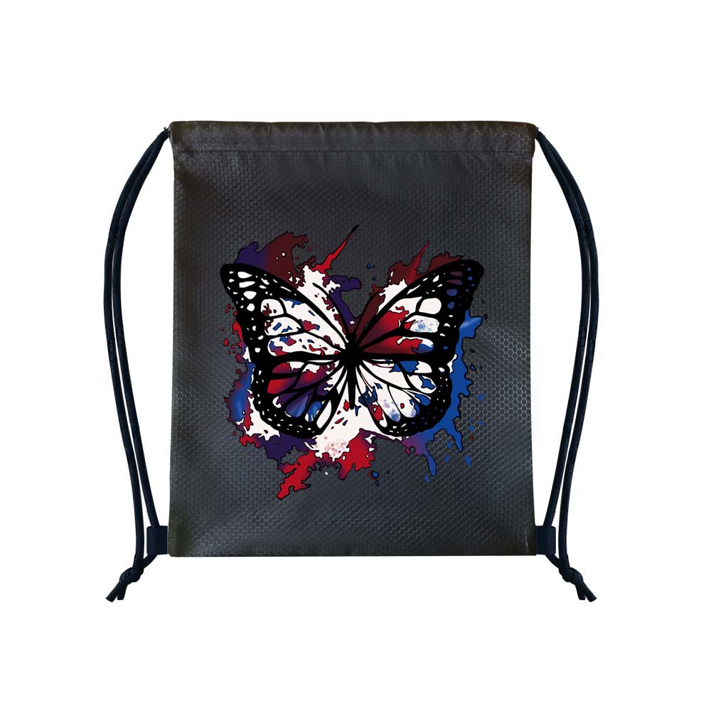 Şık ve Hafif 34cm*40.5cm Dacron İpli Sırt Çantası Outdoor Sırt Çantası Bisiklet Sırt Çantası Spor Salonu Saklama Çantası