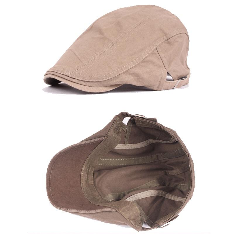 6 Colors Men Flat Cap Ivy Newsboy Hat 