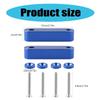 Multiple Color Hood Spacer Risers Kit, Billet Hood Spacers For 92-95 EG / 96-00 EK Aluminum Car Hood Vent Spacer Risers