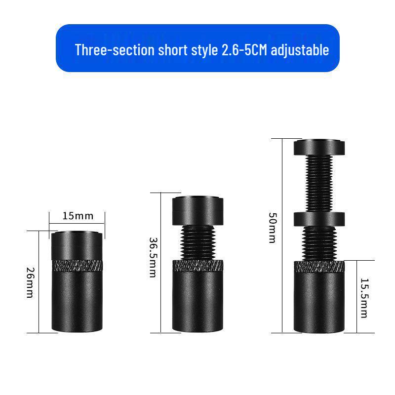 Telescopic All-Aluminum Magnetic GPU Support Bracket for RTX 4090/3070 - Anti-Bending, Adjustable.