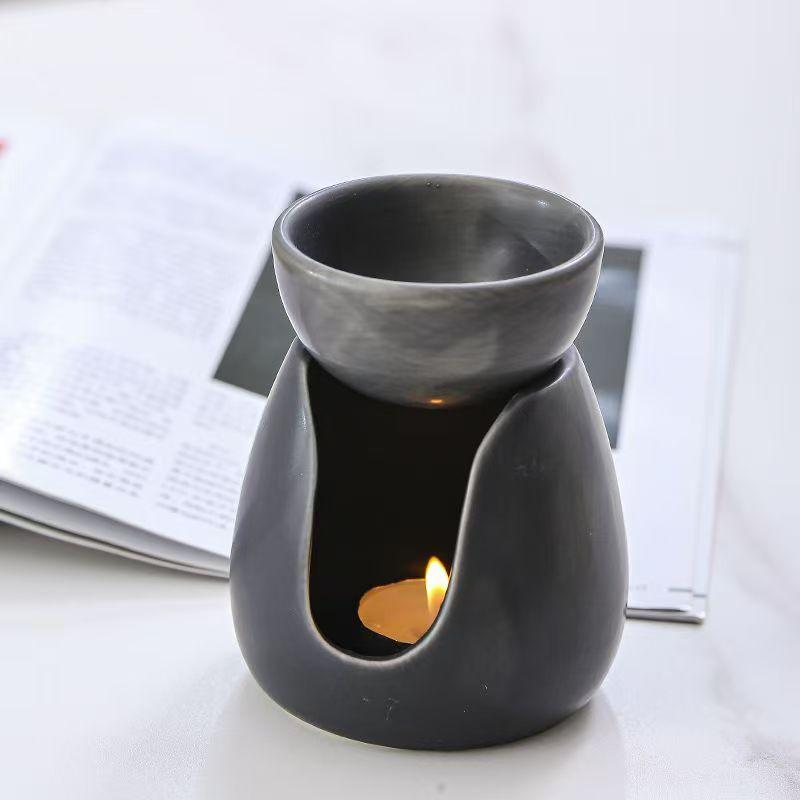 Ceramic Essential Oil Burners Waxes Melt Burners Warmer Tealight Candle Holders Ornament Home Tabletop Decoration Yoga Spa Gifts